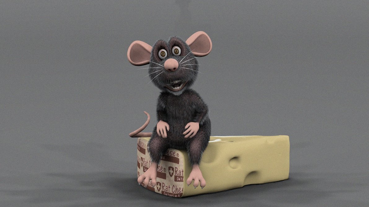 Мышь на столе
